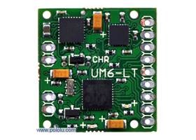 CHR-UM6-LT orientation sensor, top view